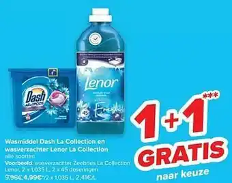 Carrefour Wasverzachter zeebries la collection lenor aanbieding