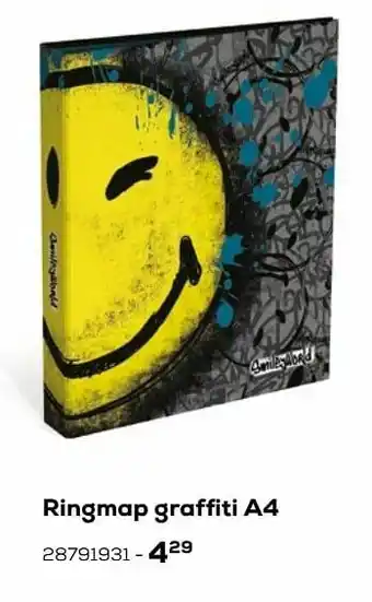 Supra Bazar Ringmap graffiti a4 aanbieding