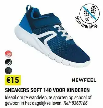 Decathlon Sneakers soft 140 voor kinderen aanbieding