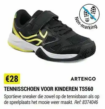 Decathlon Tennisschoen voor kinderen ts560 aanbieding