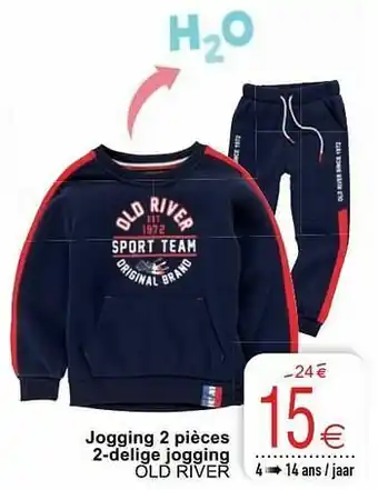 Cora Jogging 2 pièces 2-delige jogging old river aanbieding