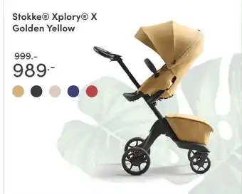 Baby & Tiener Stokke Xplory X Golden Yellow aanbieding