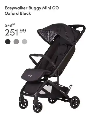 Easywalker Buggy Mini Go Oxford Black