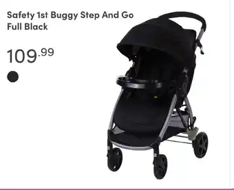 Baby & Tiener Safety 1st Buggy Step And Go Full Black aanbieding