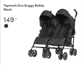Baby & Tiener Topmark Duo Buggy Bobby Black aanbieding