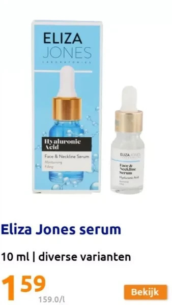 Action Eliza jones serum aanbieding