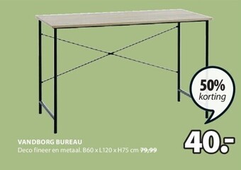 Jysk Vandborg bureau aanbieding