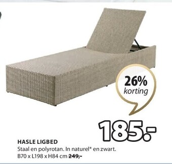 Jysk Hasle ligbed aanbieding