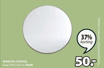 Jysk Marstal spiegel aanbieding
