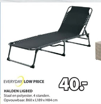 Jysk Halden ligbed aanbieding