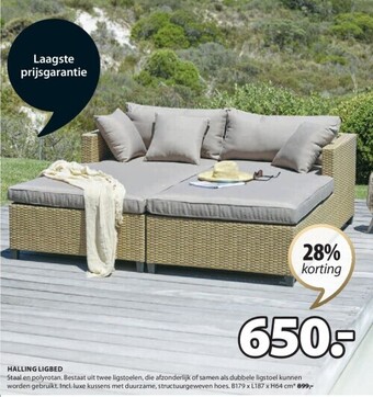 Jysk Halling ligbed aanbieding