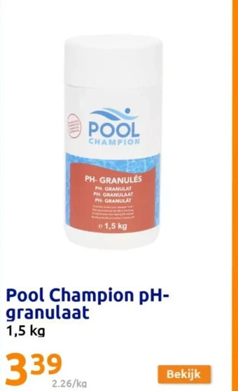 Pool champion ph- granulaat