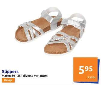 Action Slippers aanbieding