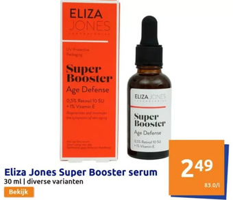 Eliza jones super booster serum
