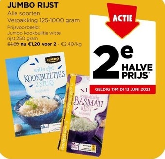 Jumbo Jumbo rijst aanbieding