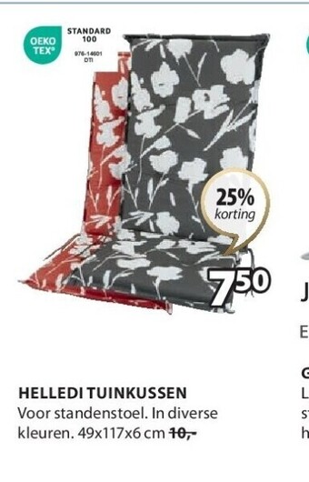 Jysk Helledi tuinkussen aanbieding