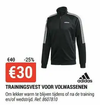 Decathlon Trainingsvest voor volwassenen aanbieding