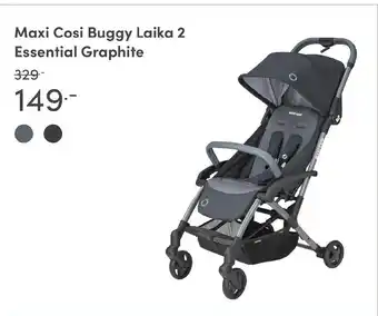 Baby & Tiener Maxi Cosi Buggy Laika 2 Essential Graphite aanbieding