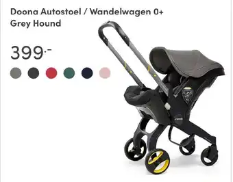 Baby & Tiener Doona Autostoel / Wandelwagen 0+ Grey Hound aanbieding