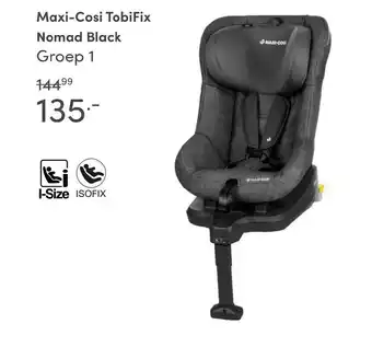 Baby & Tiener Maxi-Cosi TobiFix Nomad Black aanbieding