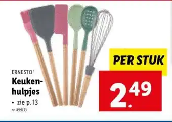 Lidl ERNESTO Keuken-hulpjes aanbieding