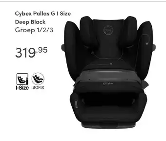 Baby & Tiener Cybex Pallas G I Size Deep Black aanbieding