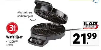 Lidl Wafelijzer 1.200 W aanbieding