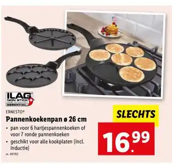Lidl ERNESTOⓇ Pannenkoekenpan ø 26 cm aanbieding