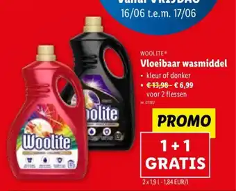 Lidl WOOLITEⓇ Vloeibaar wasmiddel aanbieding