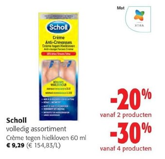 Colruyt Scholl Crème tegen hielkloven 60 ml aanbieding