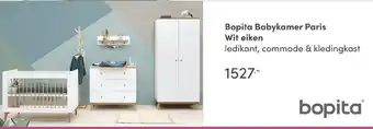 Baby & Tiener Bopita Babykamer Paris Wit eiken aanbieding