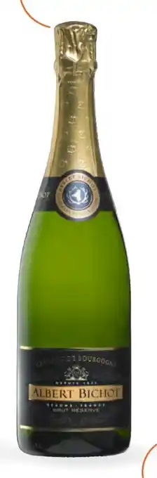 Colruyt Crémant de Bourgogne A.O.P. 'Réserve' brut Albert Bichot 75cl aanbieding