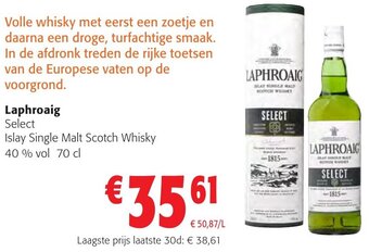 Laphroaig Select Islay Single Malt Scotch Whisky 40 % vol 70 cl