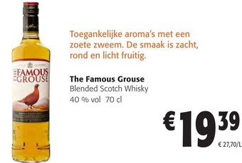 The Famous Grouse Blended Scotch Whisky 40 % vol 70 cl