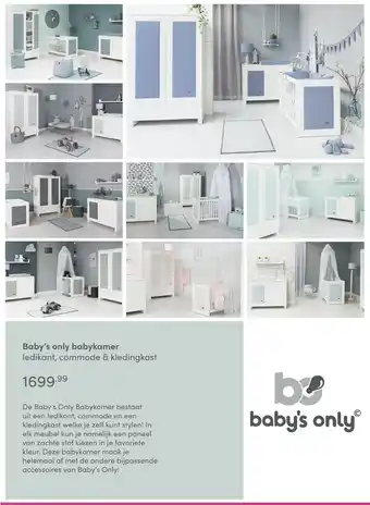 Baby & Tiener Baby's only babykamer aanbieding