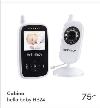 Baby & Tiener Cabino Hello Baby HB24 aanbieding
