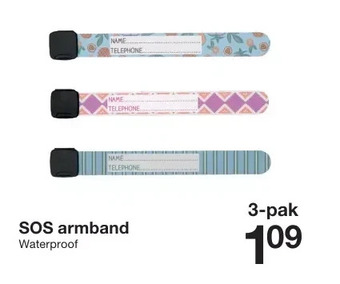 Sos armband