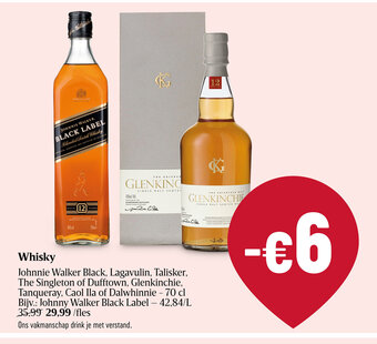 Delhaize Whisky aanbieding