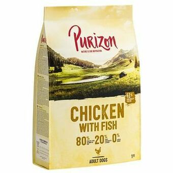 Zooplus 2x 12kg Adult Kip & Vis Purizon Graanvrij Hondenvoer aanbieding