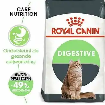 Zooplus 2x10kg Digestive Care Royal Canin Kattenvoer aanbieding