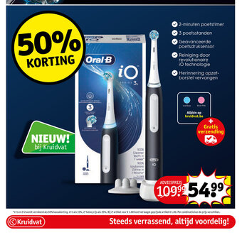 Kruidvat Oral B aanbieding