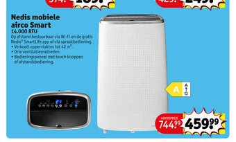 Kruidvat Nedis mobiele airco Smart aanbieding