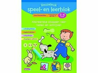 Multi bazar Reuzeleuk Speel En Leerblok Tellen En Schrijven 3-4J aanbieding