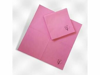 Multi bazar Koala Star Microvezeldoek 40X40Cm Roze 2St aanbieding