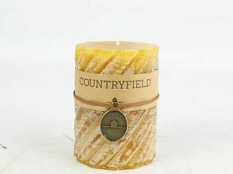 Multi bazar Kaars Spiraal Ro Tonnie M Amber 7.5X7.5X10Cm aanbieding