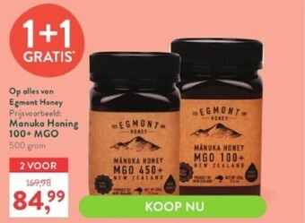 Holland & Barrett Manuka honing 100+ mgo 500 gram aanbieding