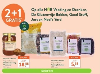 Holland & Barrett Bloemenhoning vloeibaar 900 gram aanbieding