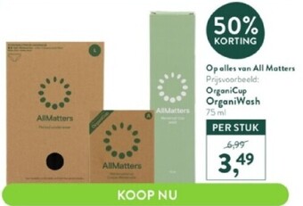 Organicup organiwash 75 ml