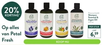 Holland & Barrett Shampoo seaweed & argan oil 475 ml aanbieding