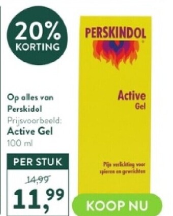Holland & Barrett Active gel 100 ml aanbieding